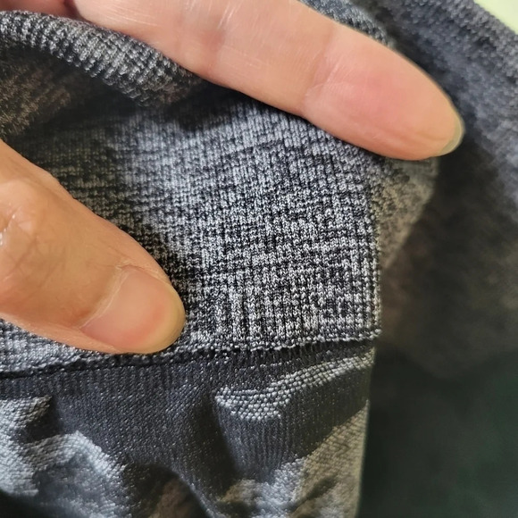 ❤️ 3 for $35 GYMSHARK camoflauge leggings black gray small - Picture 8 of 8